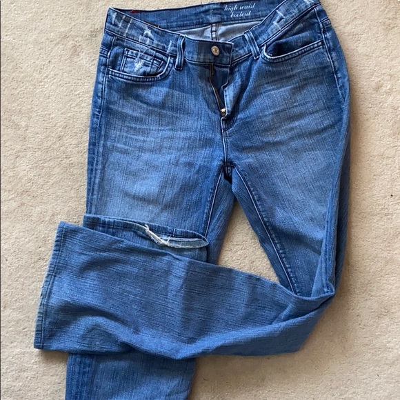 7 for all mankind high waist boot cut jeans - Picture 4 of 4